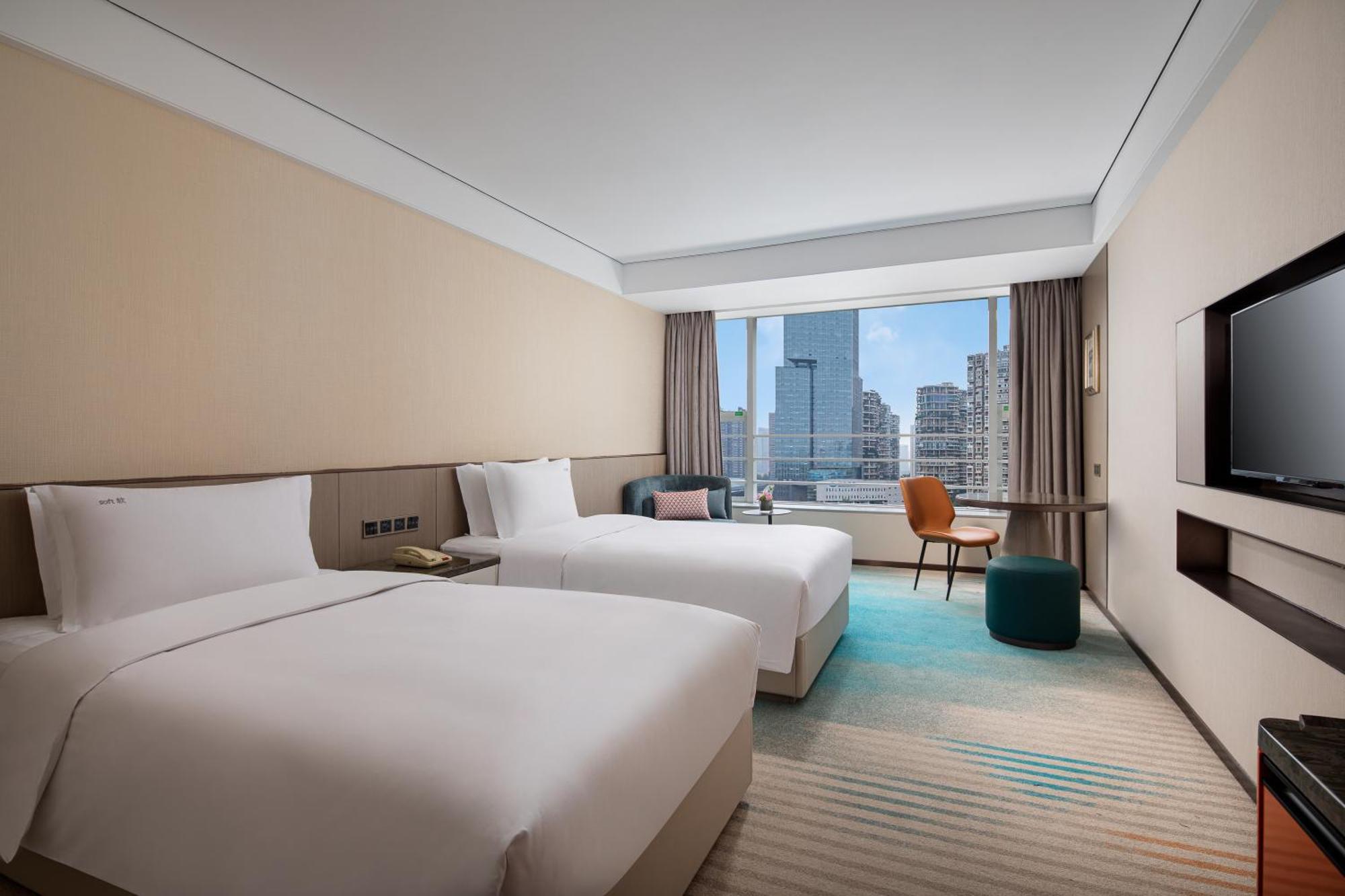 Holiday Inn Chengdu Century City-Westtower Exterior foto