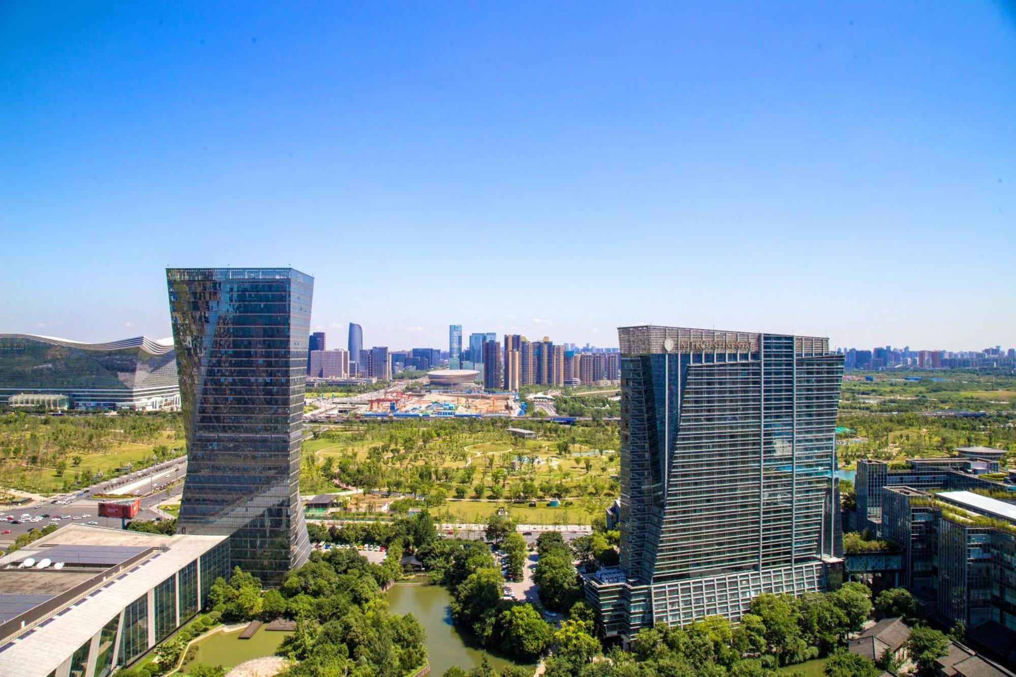 Holiday Inn Chengdu Century City-Westtower Exterior foto
